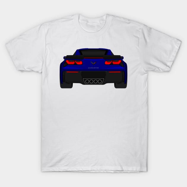 Z06 NAVY T-Shirt by VENZ0LIC